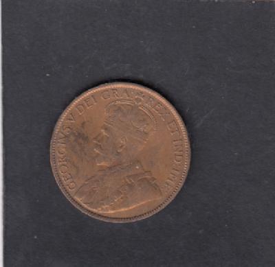 Beschrijving: 1 Cent GEORGE V